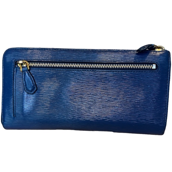 Authentic Prada Vittello Move Long L-Shaped Zip Around Wallet 1ML183 - Preowned - Picture 2 of 11